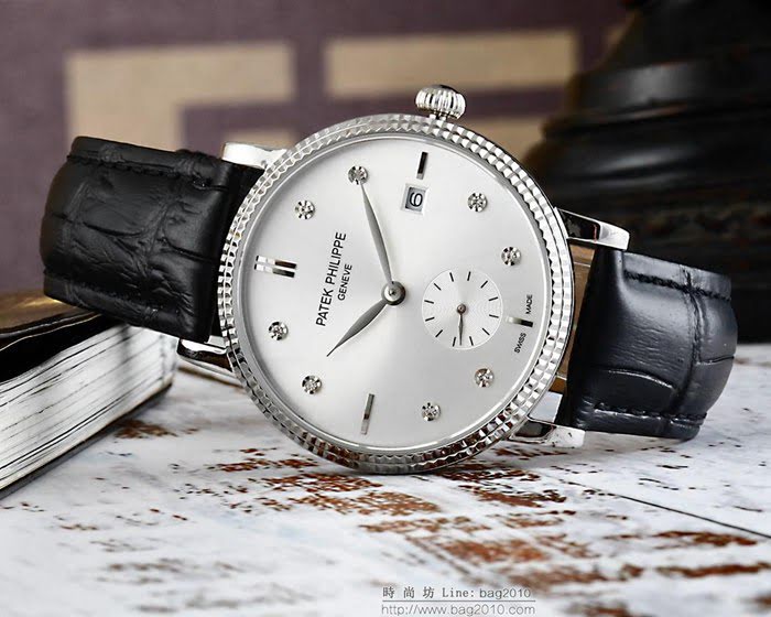 百達翡麗PATEK PHILPPE 全自動機械機芯 防劃花高級藍寶石鏡面 精品男士腕表  wssb3575
